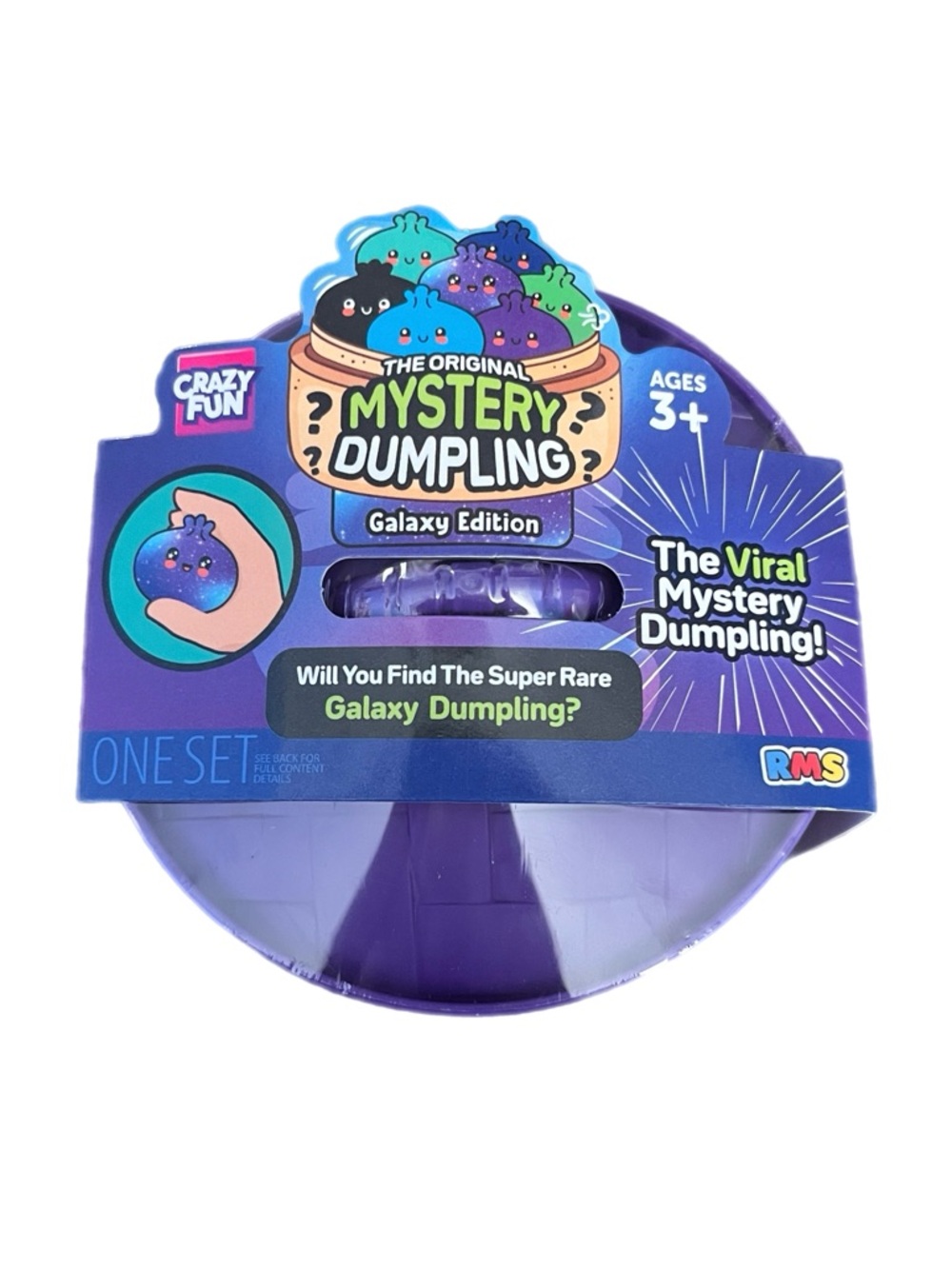The Viral Mystery Dumpling Galaxy Edition - Purple